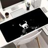 Premium Gaming Mouse Pad Large Desk Mat Cloth Surface Natural Rubber Base for PC Laptop Keyboard Office Desk Setup Work and Stud