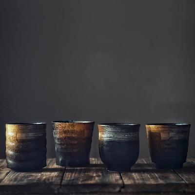 Japan und Südkorea keramik tee tasse steinzeug hand bemalt tasse Japanischen Kung Fu tee tasse kaffee milch tasse