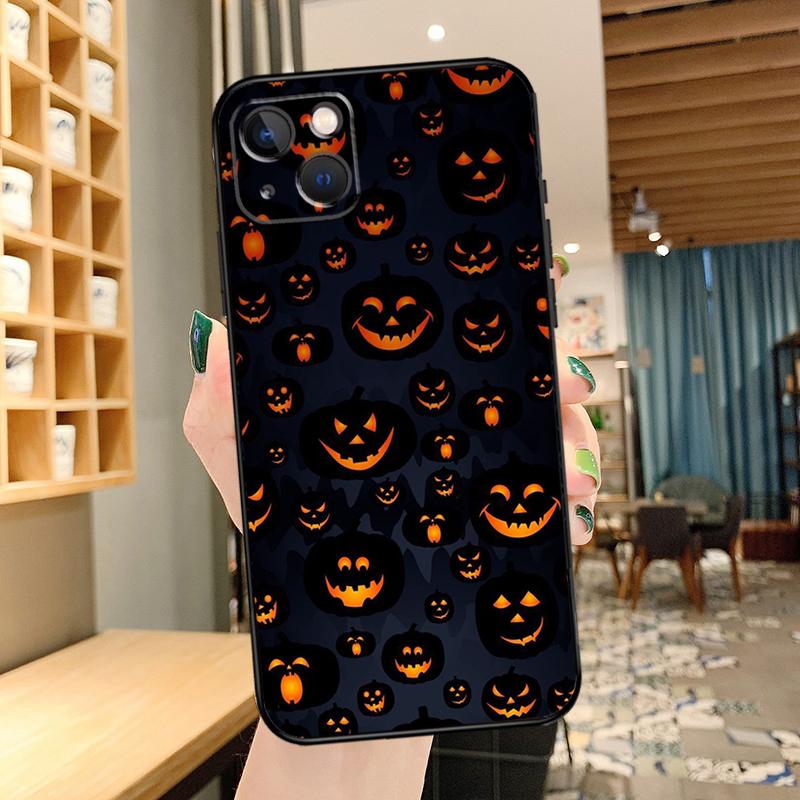 Halloween Aesthetic Phone Case For iPhone 15 Pro Max 14 13 12 11 16 17 Pro Max mini 15 16 Plus 16e 17 Air Cover