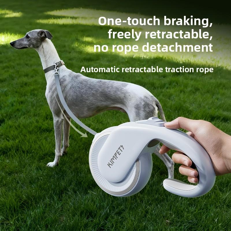 Автоматический выдвижной поводок для домашних животных 3м 5м, прочная веревка-поводок для собак и кошек с противоскользящей ручкой для прогулок на улице 3m