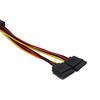 SATA Adapter Cable 1‑in‑2 Computer Hard Disk Optical Drive Power Supply Extension Line
