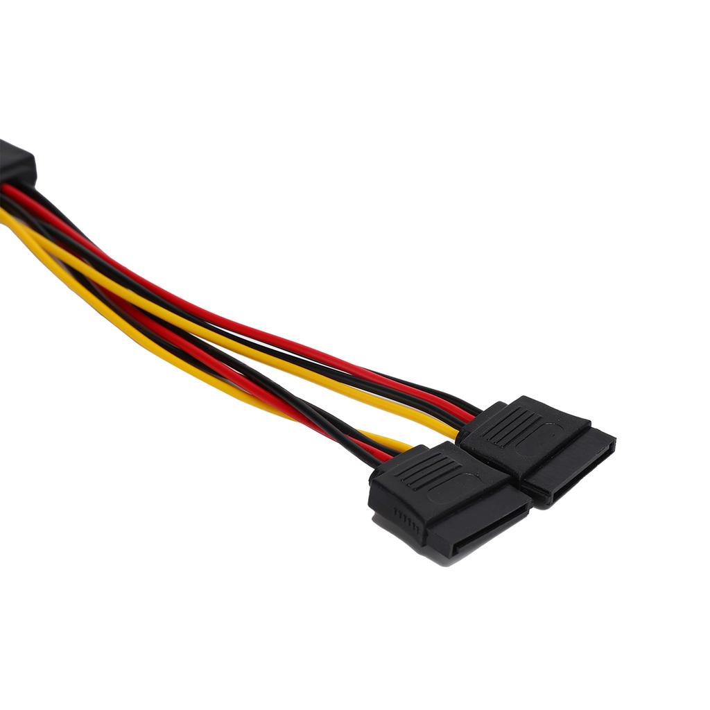 SATA Adapter Cable 1‑in‑2 Computer Hard Disk Optical Drive Power Supply Extension Line