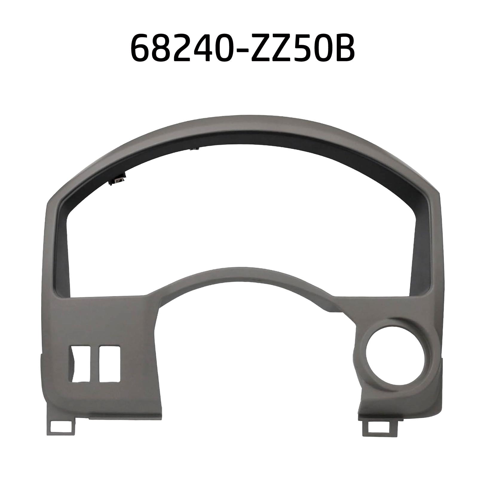 Car Center Console Instrument Panel Combination Cover 68240-ZZ50A 68240ZZ50A Gray  For Nissan For Titan 2008-2015 Accessories China Mainland