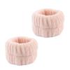 1/2/3pcs Bow Headband Wristband Set Towel Elastic Soft Washing Face Shower Make Up Yoga Sports Skincare Headband For Women Girls