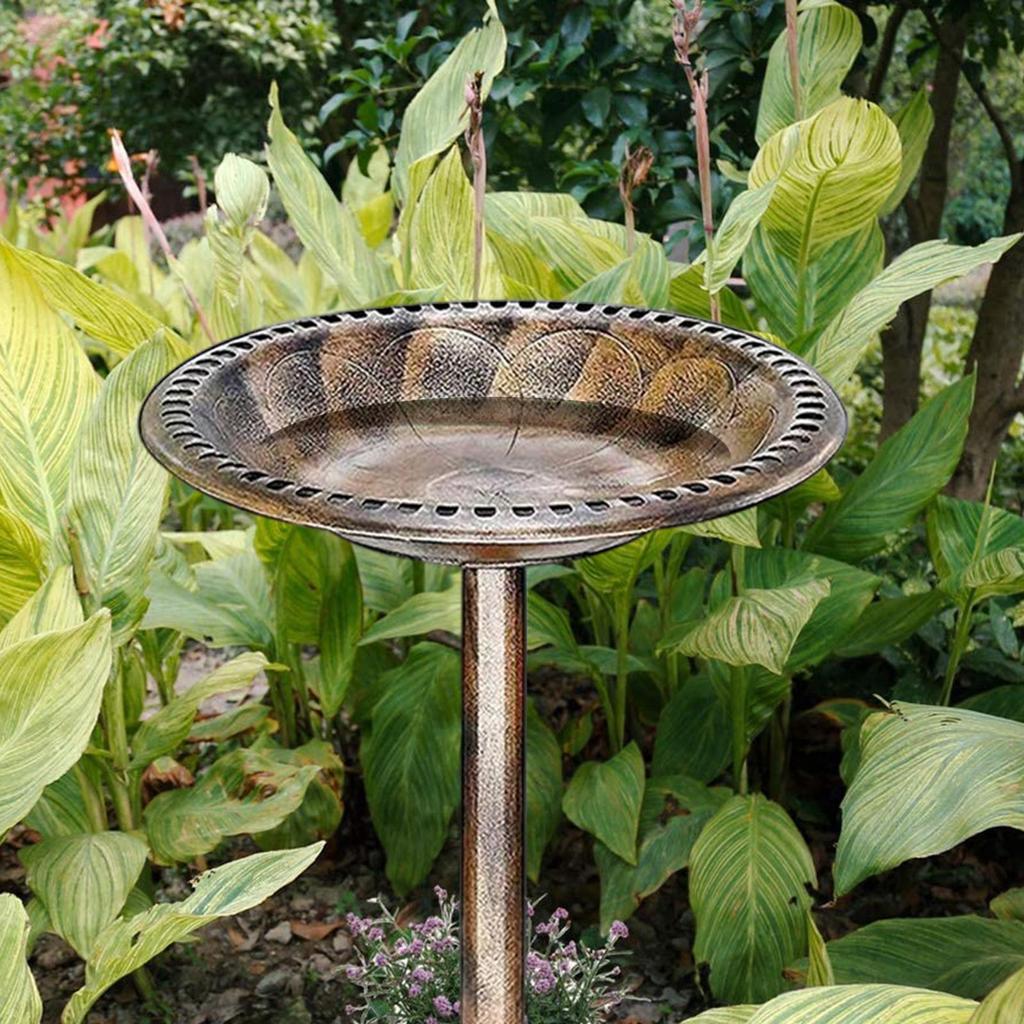 Outdoor Bird Design Rustic Standing Decoration Weather Resistant Lightweight
