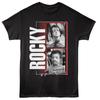 Rocky Film T-Shirt für Erwachsene BALBOA vs CREED GOING THE DISTANCE Neues Offizielles Schwarzes Unisex T-Shirt