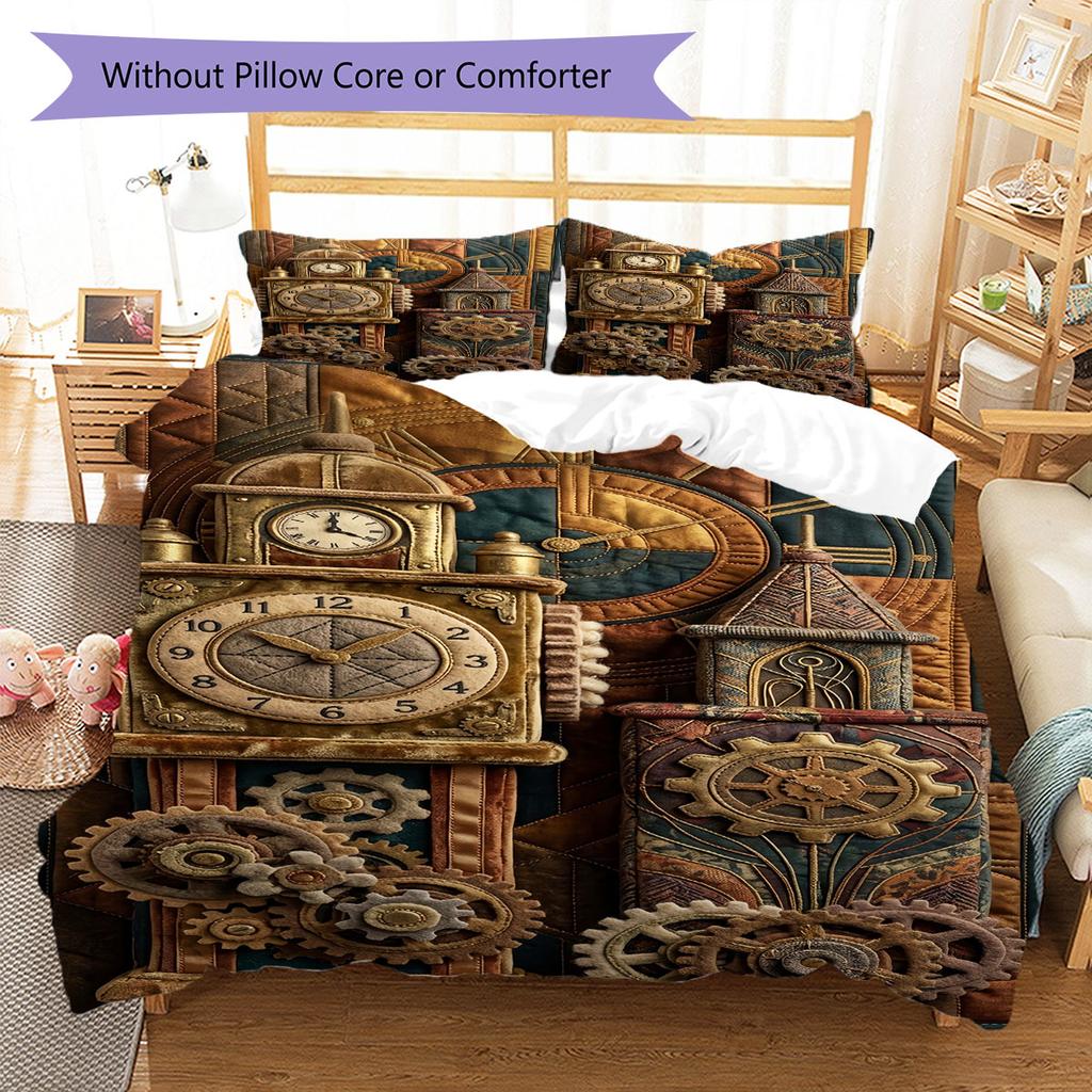 Mellow Feeling Bedding Quilt Set Quilt Cover Pillowcase Home Decoration Birthday Gift (1 * duvet cover + 2 * pillowcase, without core)