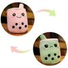 Reversible Secret Pouch Boba Plushie Bubble Tea Milk Plush Doll Soft Toy Stuffed