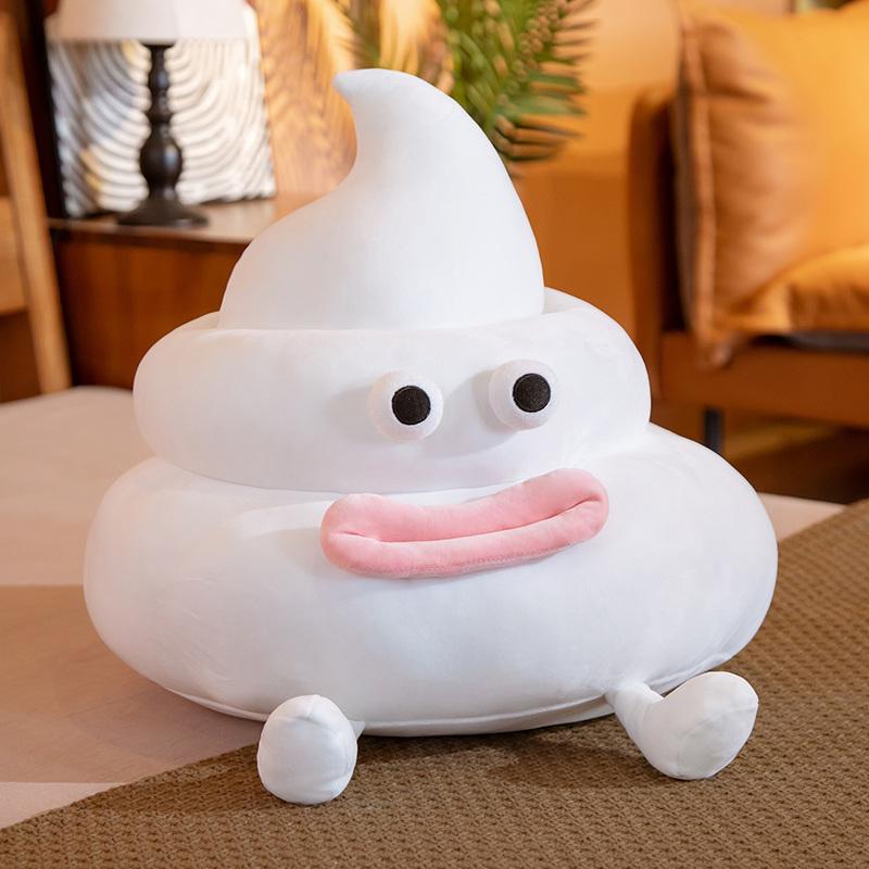 Nice 25cm/35/45CM Funny Poop Plushie Toys Simulation Faeces Pillow Stuffed Soft Creative Sofa Cushion Interesting Birthday Gifts