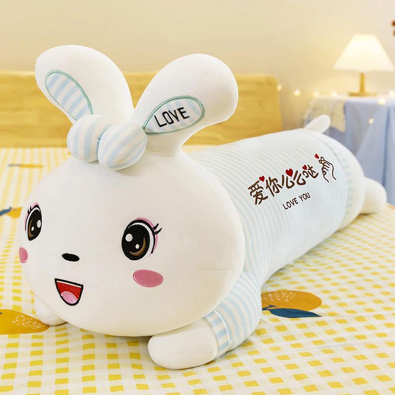 Papa Rabbit Plush Toy Sleeping Pillow Cute Children's Dolls On The Bed Birthday Girl