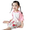 Pure Cotton Short-Sleeve Summer Pajamas for Baby Boys and Girls, Lightweight One-Piece Homewear
