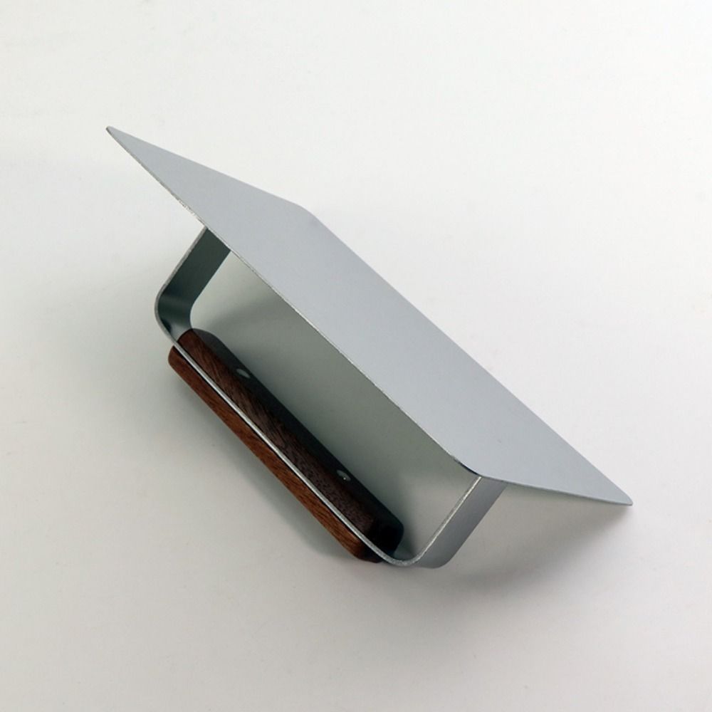Edelstahl Fleischpresse Antihaftbeschichtet Leichter Griff Steak-Plattmacher Ergonomischer Griff Rechteckige Form Burger-Patty-Former Speck