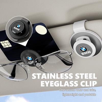 Car Sunglasses Holder Clip Storage Interior Organizer Accessories For Performance X1 M3 M6 F01 F02 E34 E36 E60 F10 F20 X6