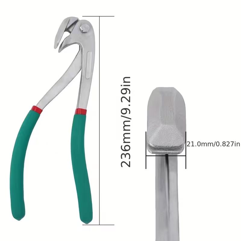 Car Wheel Eyebrow Edge Repair Tools Pliers Auto Body Metal Paintless Dent Repair Tool for Wheel Eyebrow Universal Application