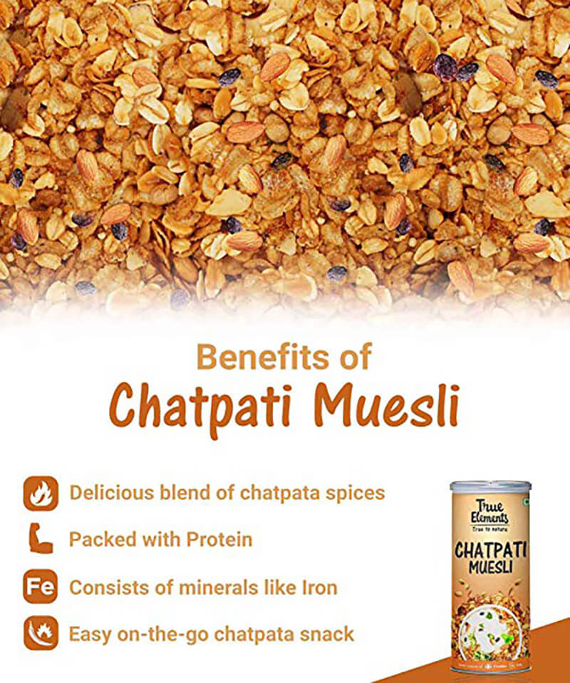 Chatpati Muesli (400 G), Chatpati Muesli, True Elements