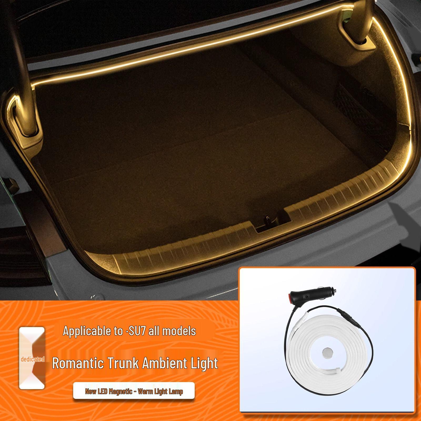 

Xiaomi SU7 Trunk & Tailgate Welcome Light Interior Decoration Accessories