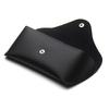 Elegant Glasses Case With Snap Closure, Black, Carbon Et10