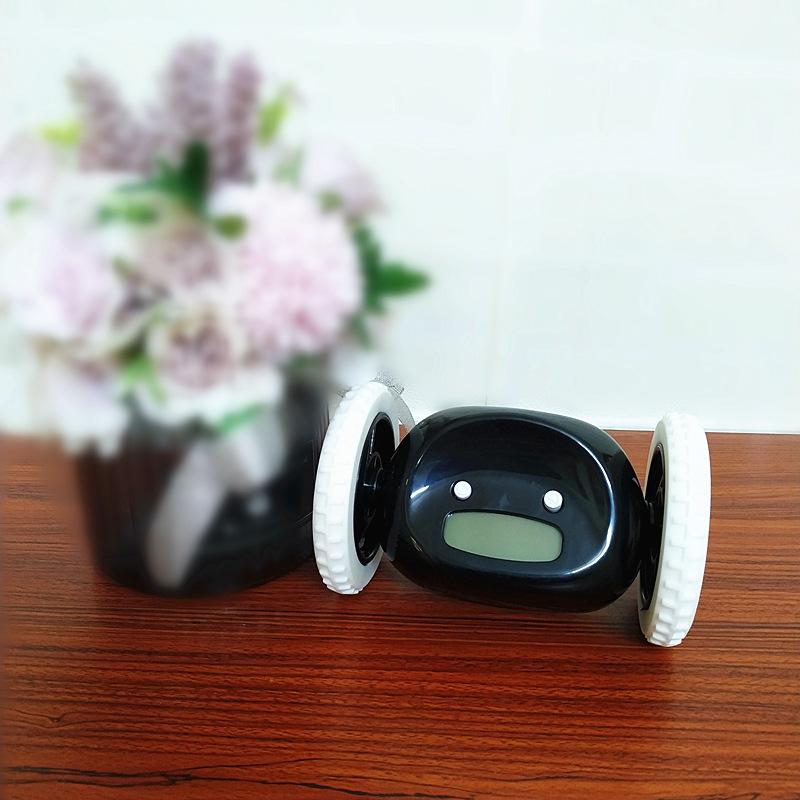 Runaway Alarm Clock - Fun Escape Clock with Wheels for Kids & Students, Snooze Feature
