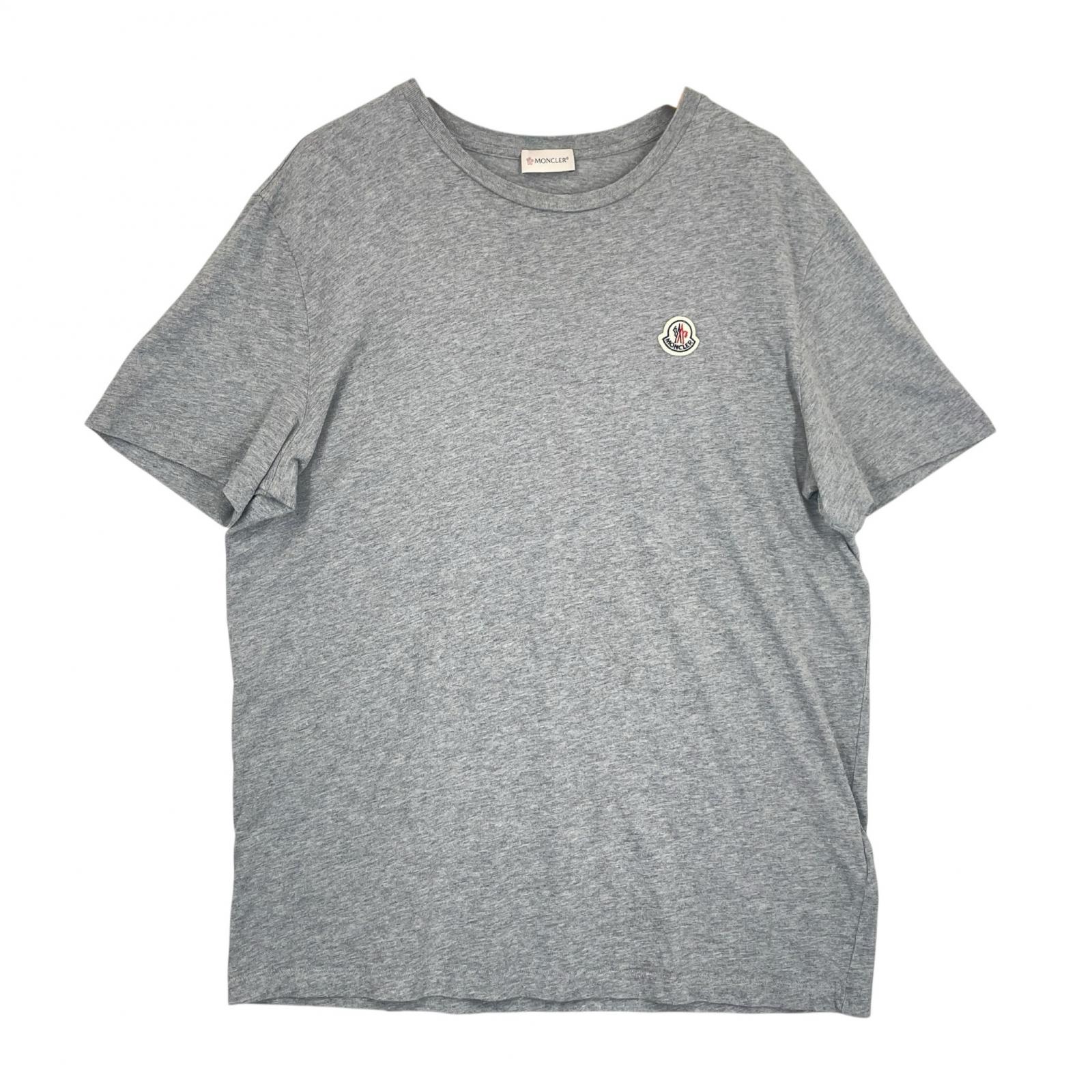 MONCLER XL MENS Short Sleeve T-shirt Gray Authentic Model G20918C00055829H8 XL серый