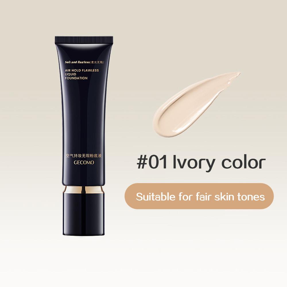 

GECOMO Стойкая жидкая основа, консилер с высокой степенью покрытия, подходит для сухой или жирной кожи BB-крем