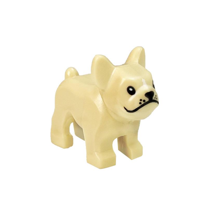 MOC City Animal Building Blocks Goat Wolf Penguins Eagle Goat Rabbit Pet Cat Dog Dairy Cattle Accessories Mini Bricks Toys Gifts