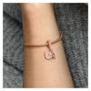 Pandora Pavé Pave Heart Padlock Charm Women's Rose Gold 781807CZ