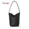 Soft Leather Bucket Bag Large Capacity Commuter Shoulder Handbag Lychee Pattern Women's Underarm Female Ladies Versatile Handbag