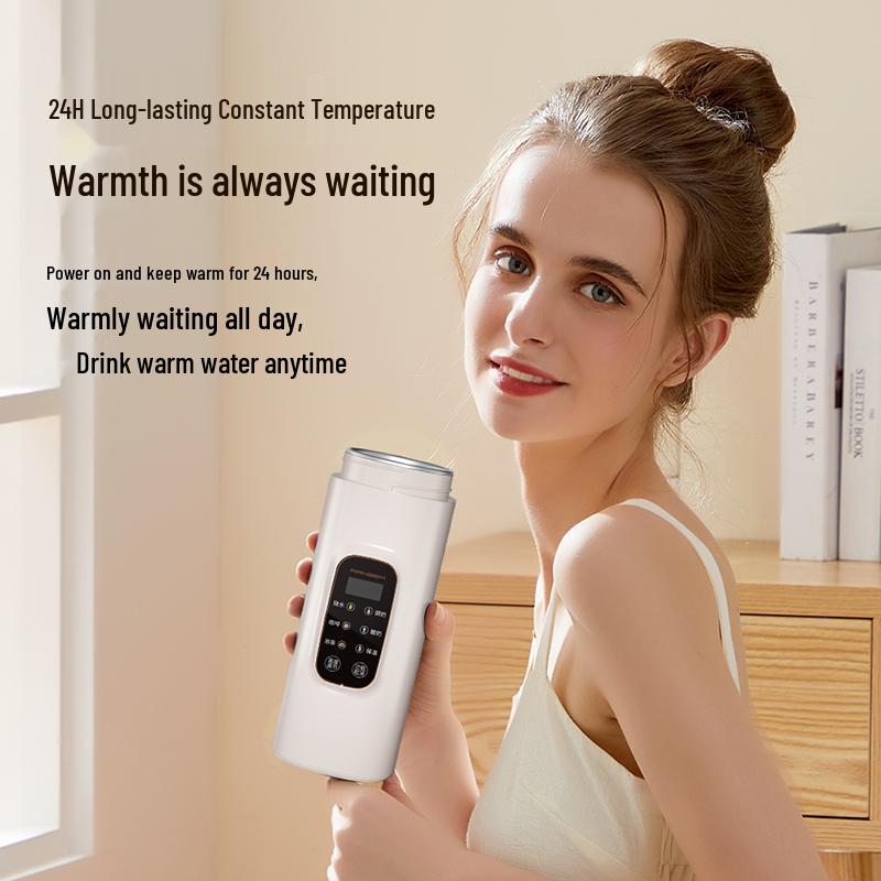 German Portable Electric Travel Thermos: Multi-functional Mini Kettle for Home Use