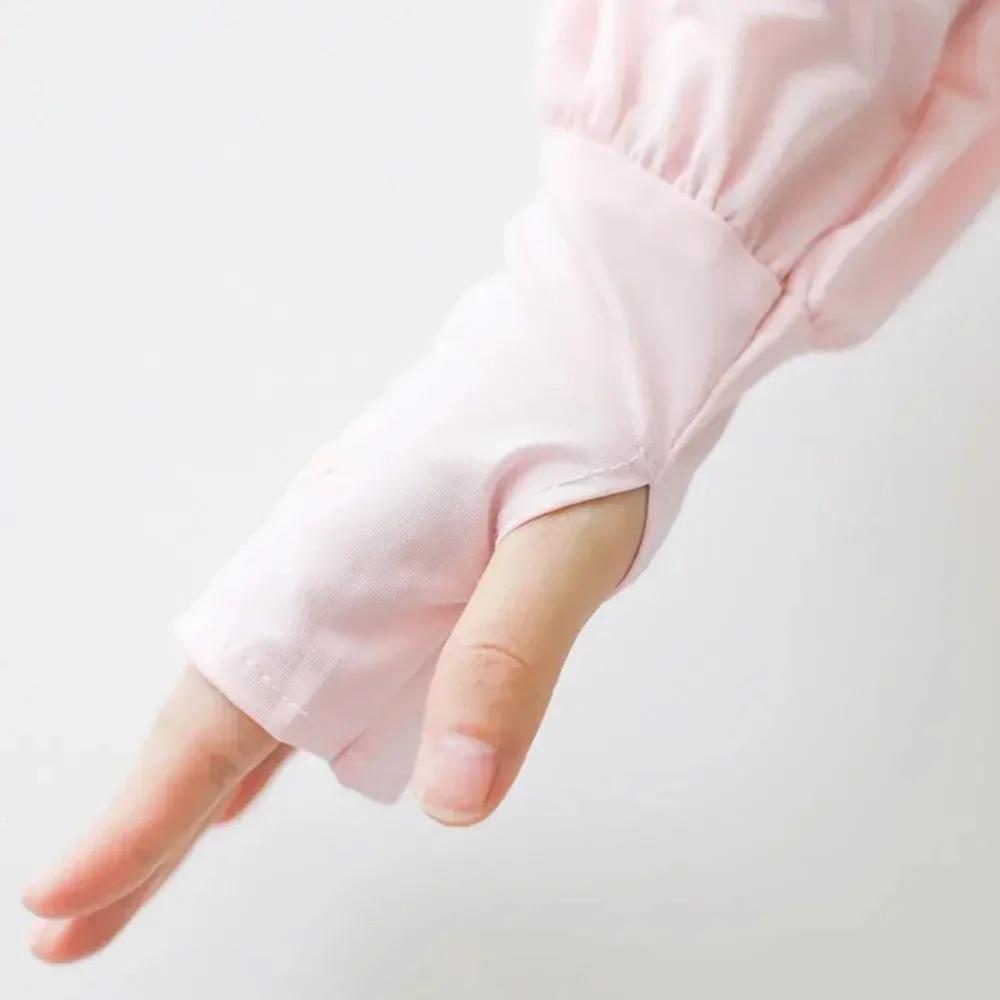 2PCS/Pair Soft Loose Sunscreen Long-Sleeve Breathable UV Protection Sleeves Driving