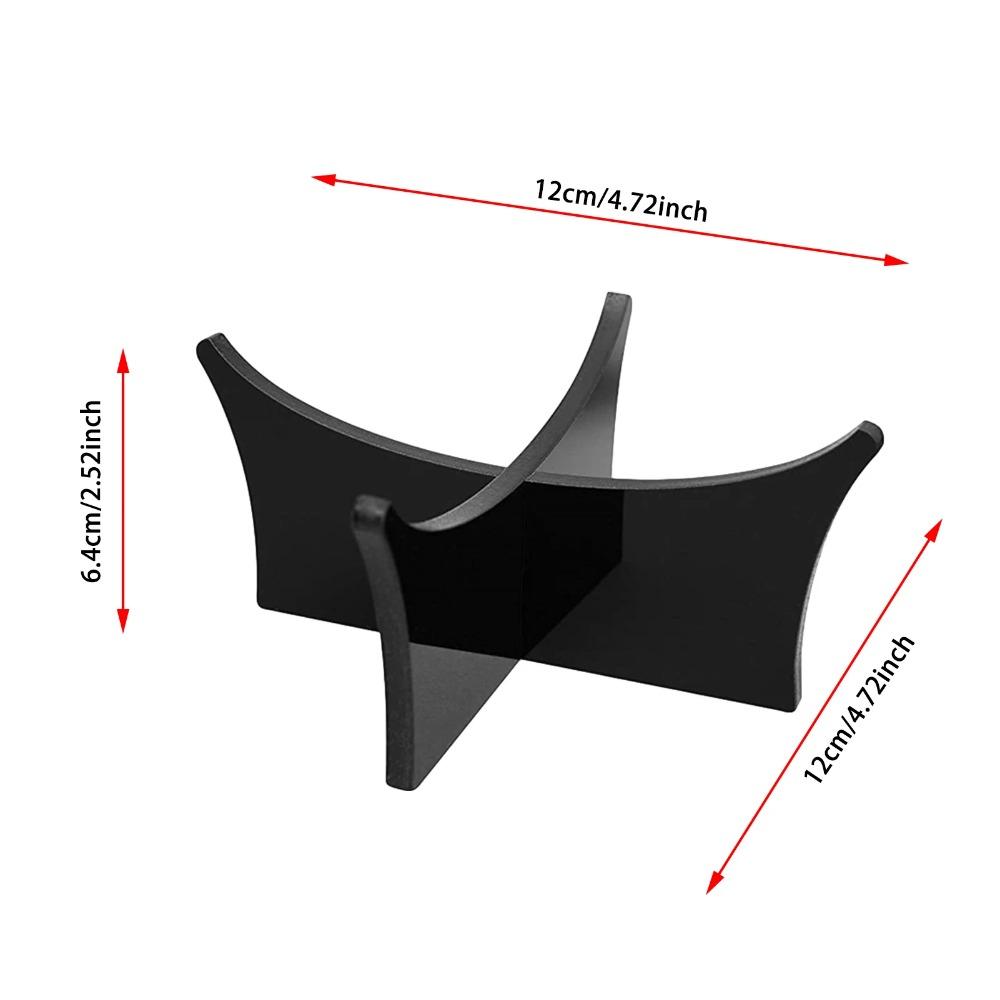 Porable Display  Heavy Duty Acrylic Ball Stand Accessories for Basketball Football Soccer Rugby Bowling Display Holder