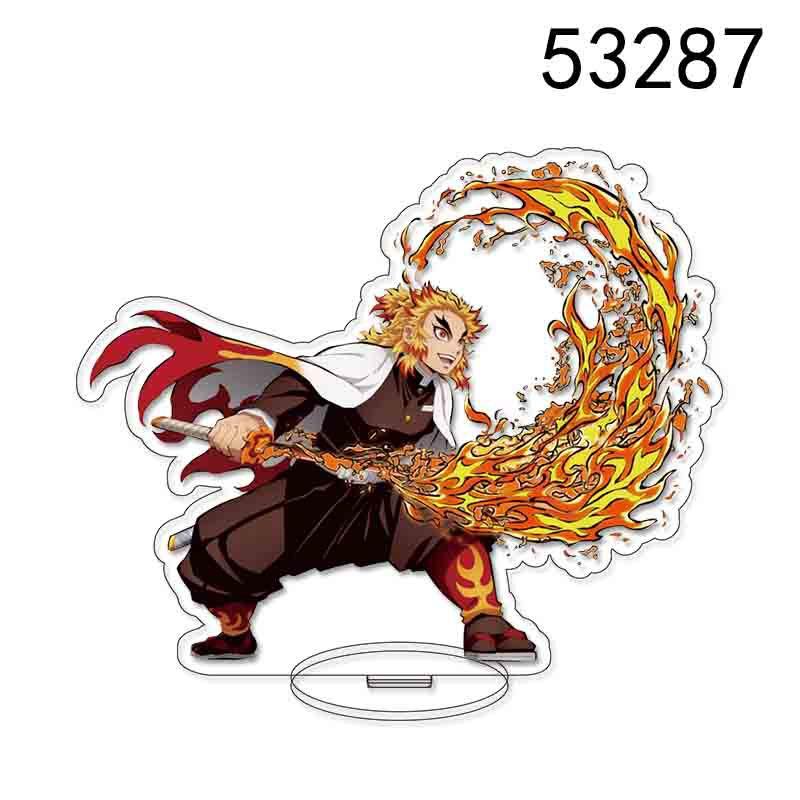 Demon Slayer Kimetsu No Yaiba Infinity Castle Acrylic Standee Tokitou Muichirou Kamado Nezuko Action Figure Model Toys