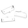 Precisions Box Guitar Tailpiece Stainless Steel Designs for 3 String Guitar, Easy To Install Tailpiece Replacement