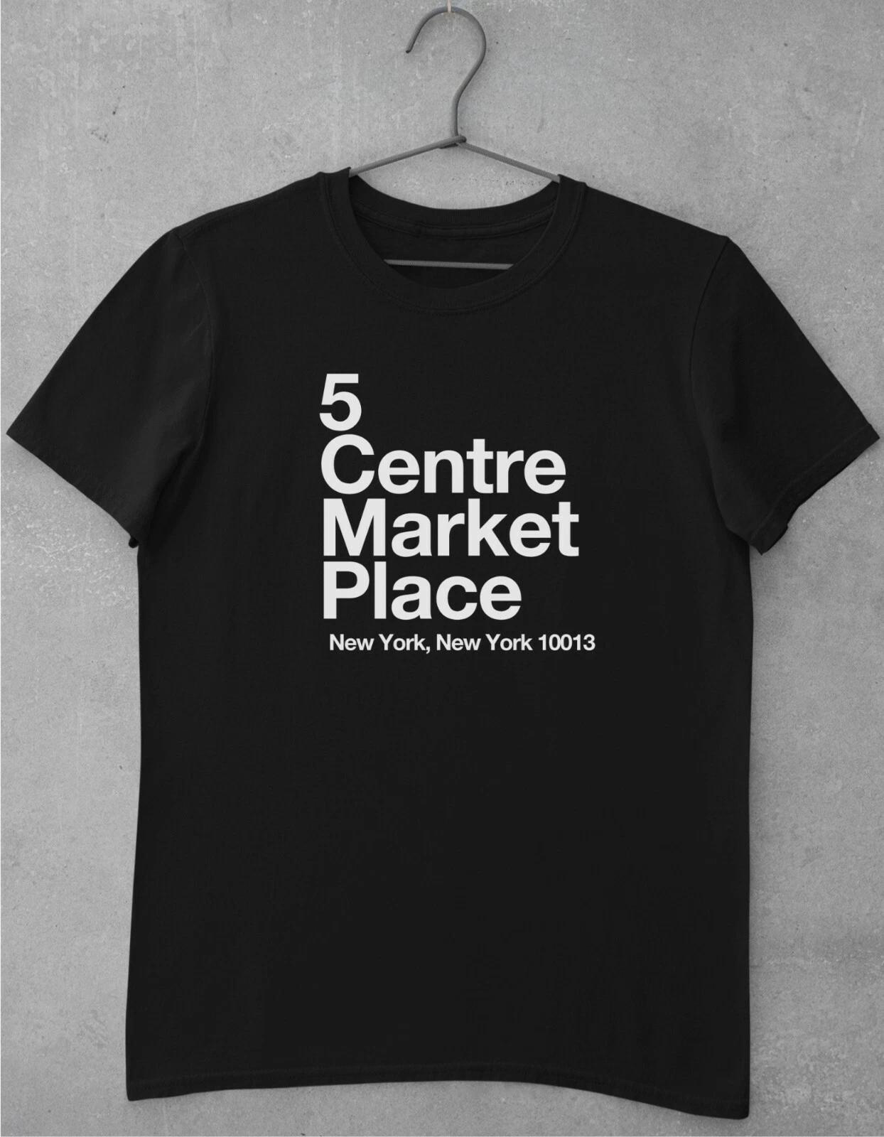 5 Centre Market Pl, New York 10013 Tshirt, Centre Market Rooftop Basketball Court S