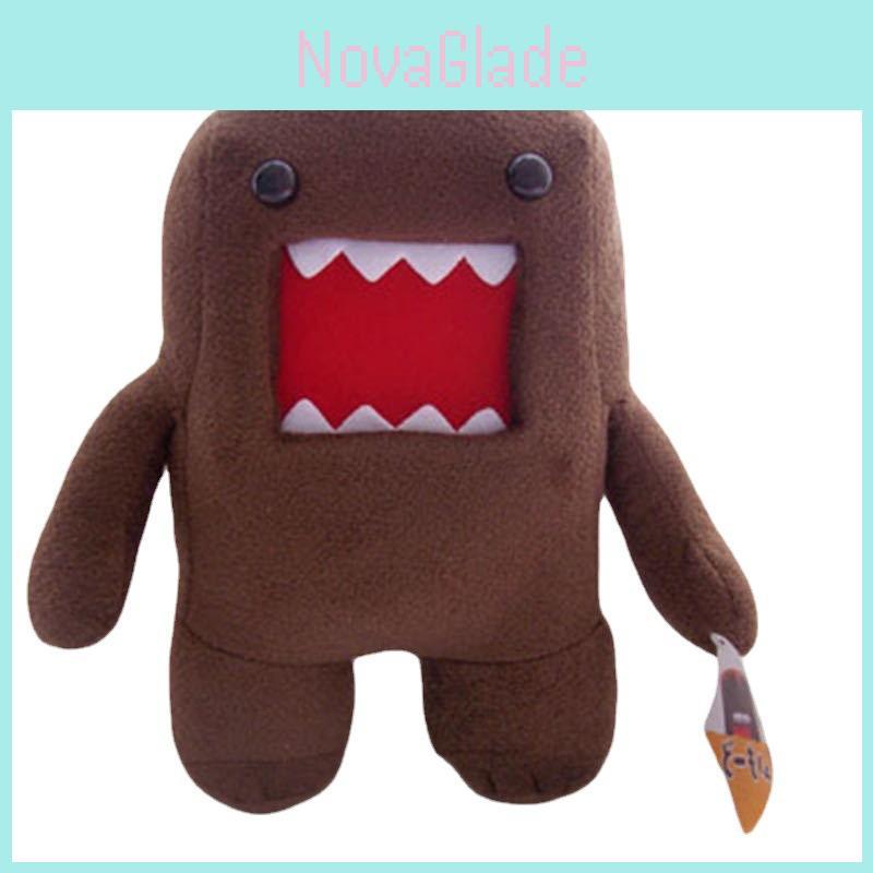 Cute Domo Kun Cartoon Pillow Plush Dolls Kids Couples Funny Gift Brown
