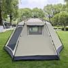 Sechseckiges Schnellaufbau-Tragbares Campingzelt: Automatischer Aufbau für Bergsteigen und Reisen