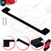 KOTARBAU® Kitchen Furniture Handle Classic Modern Oblong Long Matte Black 221 MM Spacing 192 MM Set of 6