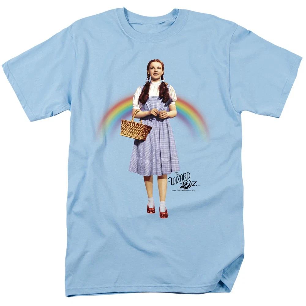 The Wizard Of Oz - Over The Rainbow -  Unisex Short Sleeve Children s T-shirt - Blue 160