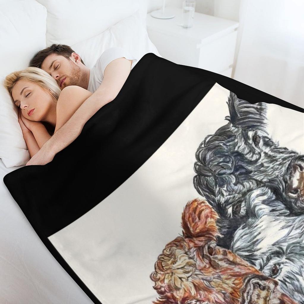 Galloway Bunch Throw Blanket Luxury Throw manga Cute For Baby Blankets