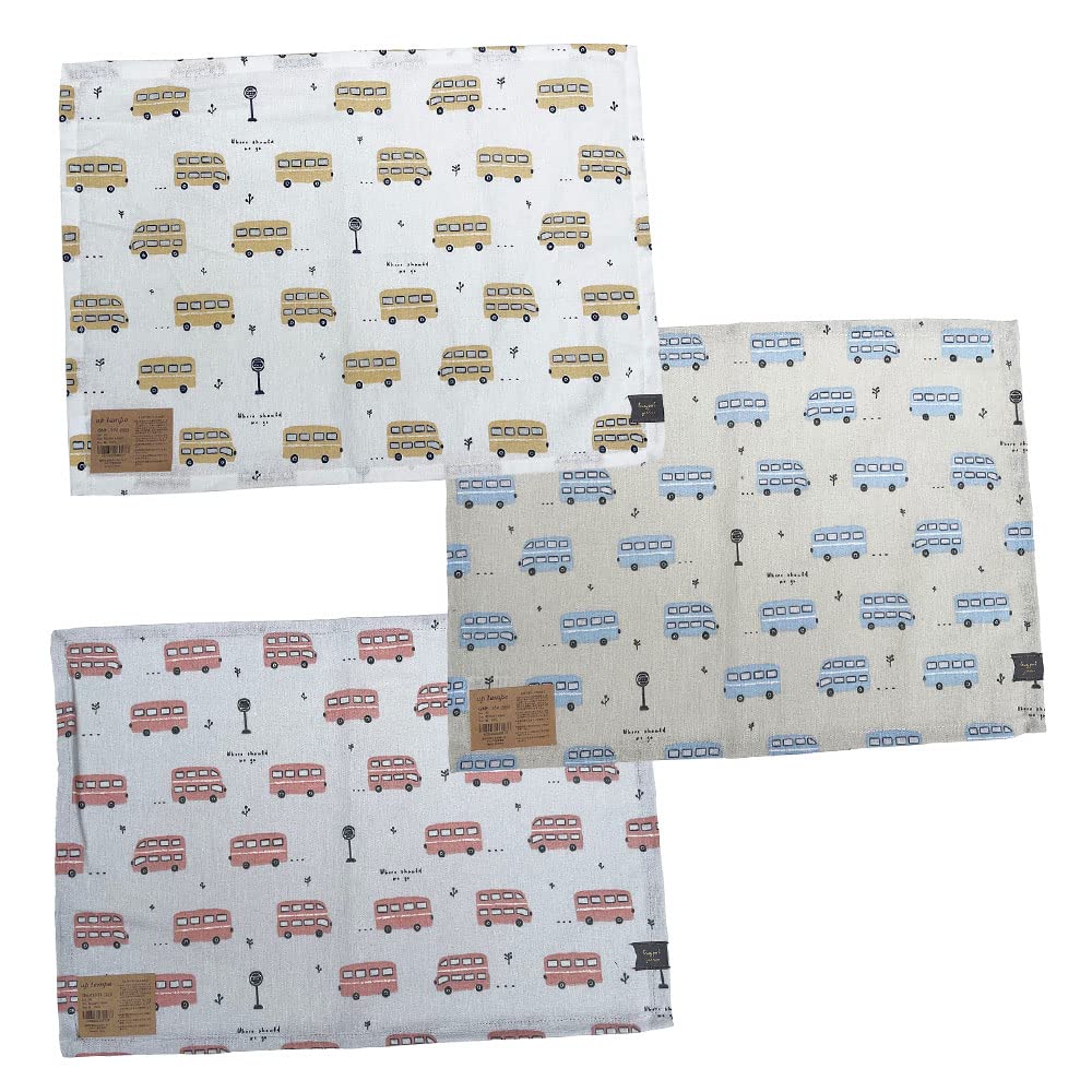 

KUT Up Lunch Lunch Place Mat for Nursery Elementary Stylish 1354 of (Kids Tempo) Mat, Cloth, Kids, School, Kindergarten, School, Boys, Girls, (Bath