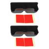 2pcs Sticky Car Glasses Box Storage Bracket Car Interior Suitable For All Vehicles Car Accessories