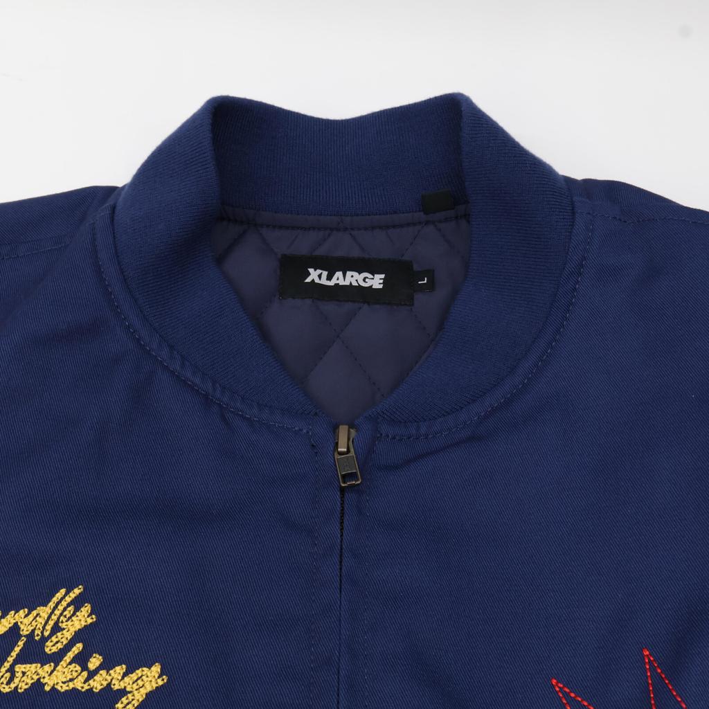 XLARGE 101241021005 24Stainless Steel Blue CUSTOM WORK JACKET Jacket L blueUsed