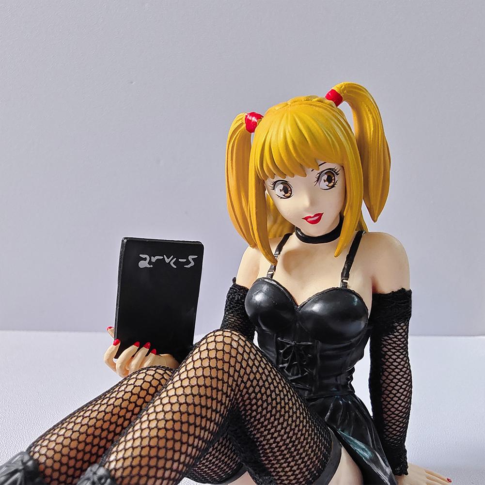Anime Figure Yagami Light MisaMisa Action Figure Pretty Girl Collectible Model Doll Misa Amane Figurine Amine Toys Birthday Gift