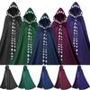 Cape Hooded Halloween Cosplay Costume Medieval Style Unisex Multiple Size Colors