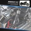 For Harley Sportster XL 883 1200 Shock Absorber Bracket Decorative Rings Iron 883 XL883N 2016-2022 Iron 1200 XL1200NS Custom