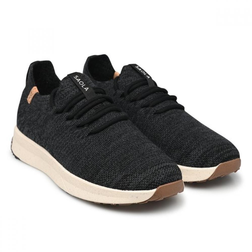 Saola Merino Wool Sabot 2.0 Black Steel Grey