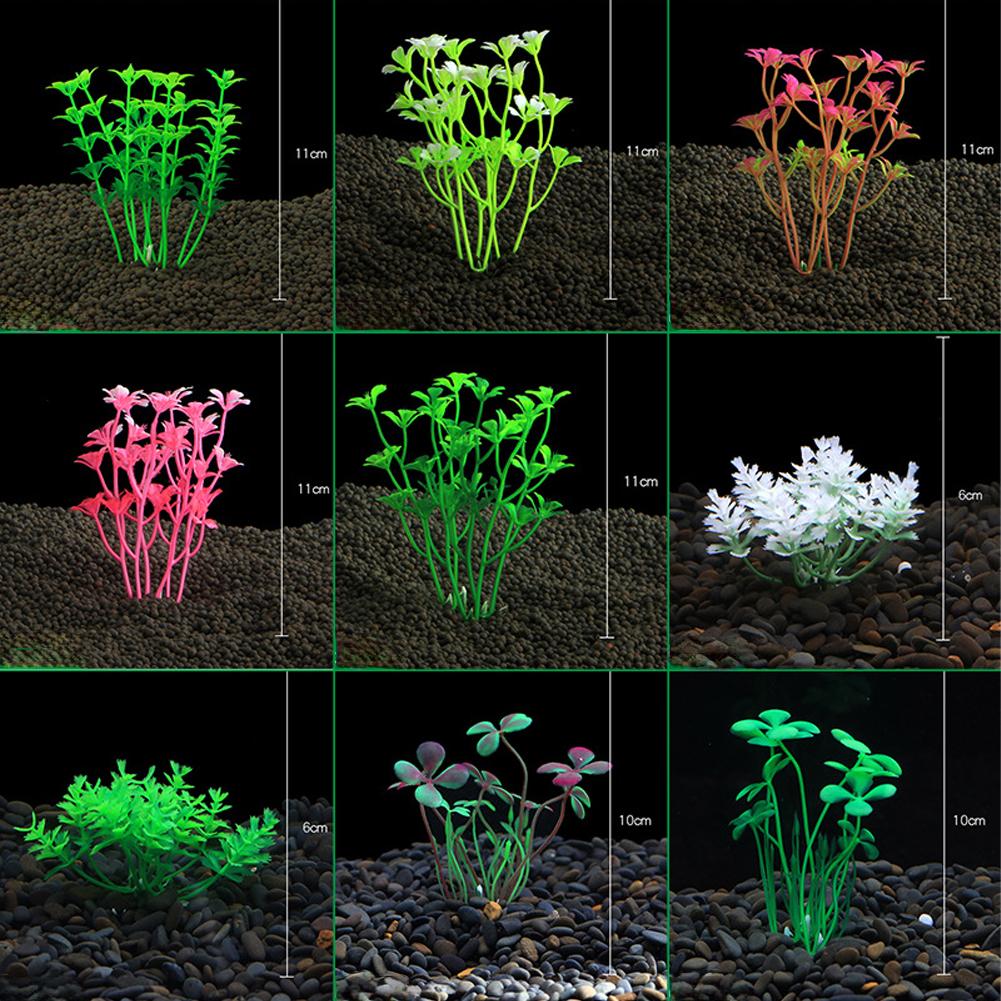 Simulation Artificial Plants Aquarium Decor Grass Water Weeds Ornament Plant Fish Tank Aquarium Grass Decoration Accessories