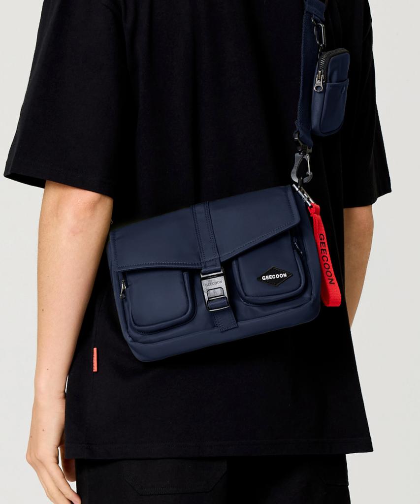Geecoon Nylon Comfort Mini Crossbody Bag Gee248-705 Navy