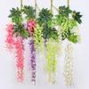 Vine Wisteria Artificial Flowers Wedding Arch Gazebo Decoration Home Garland