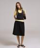 Sin And Lee Anime Midi Skirt Black
