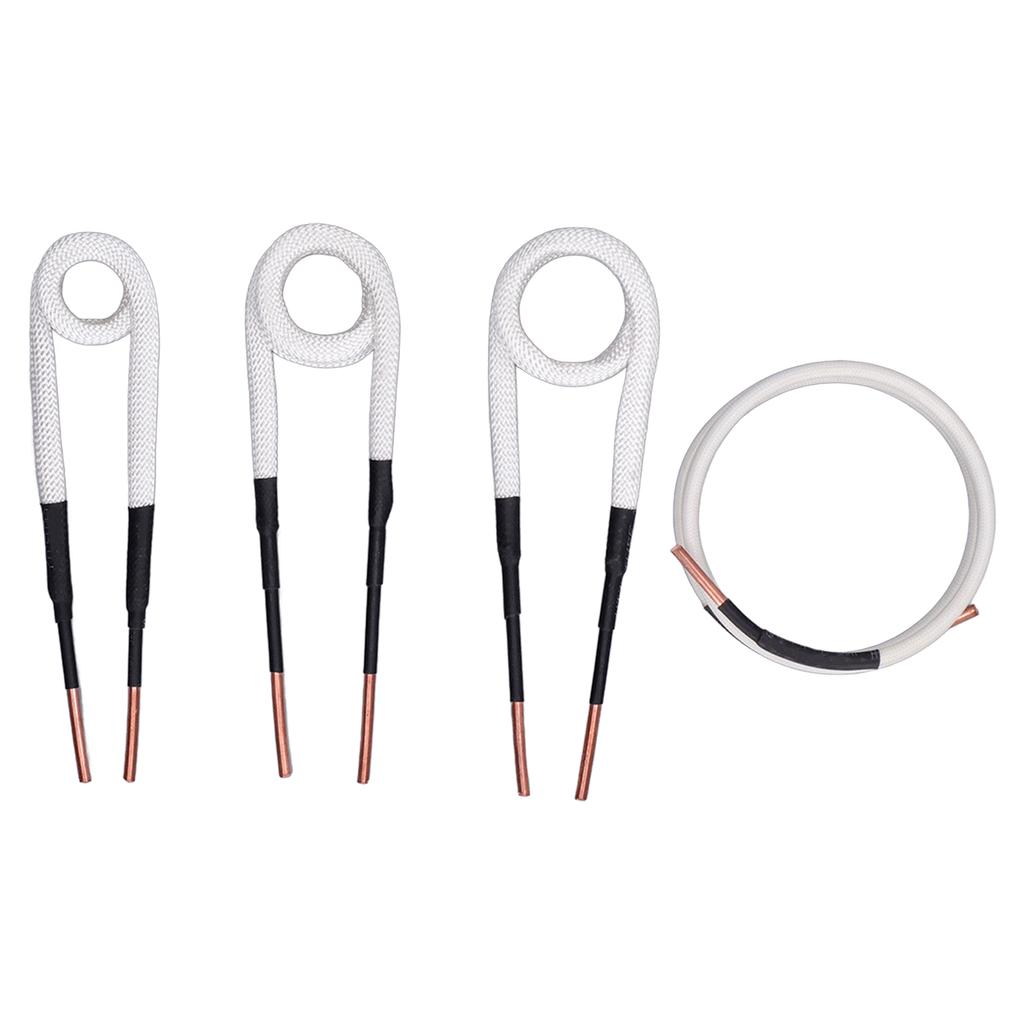 4KS Indukční ohřívací cívky 3,0mm Měděné jádro Elektrická indukční ohřívací cívka Sada pro demontáž matic a šroubů